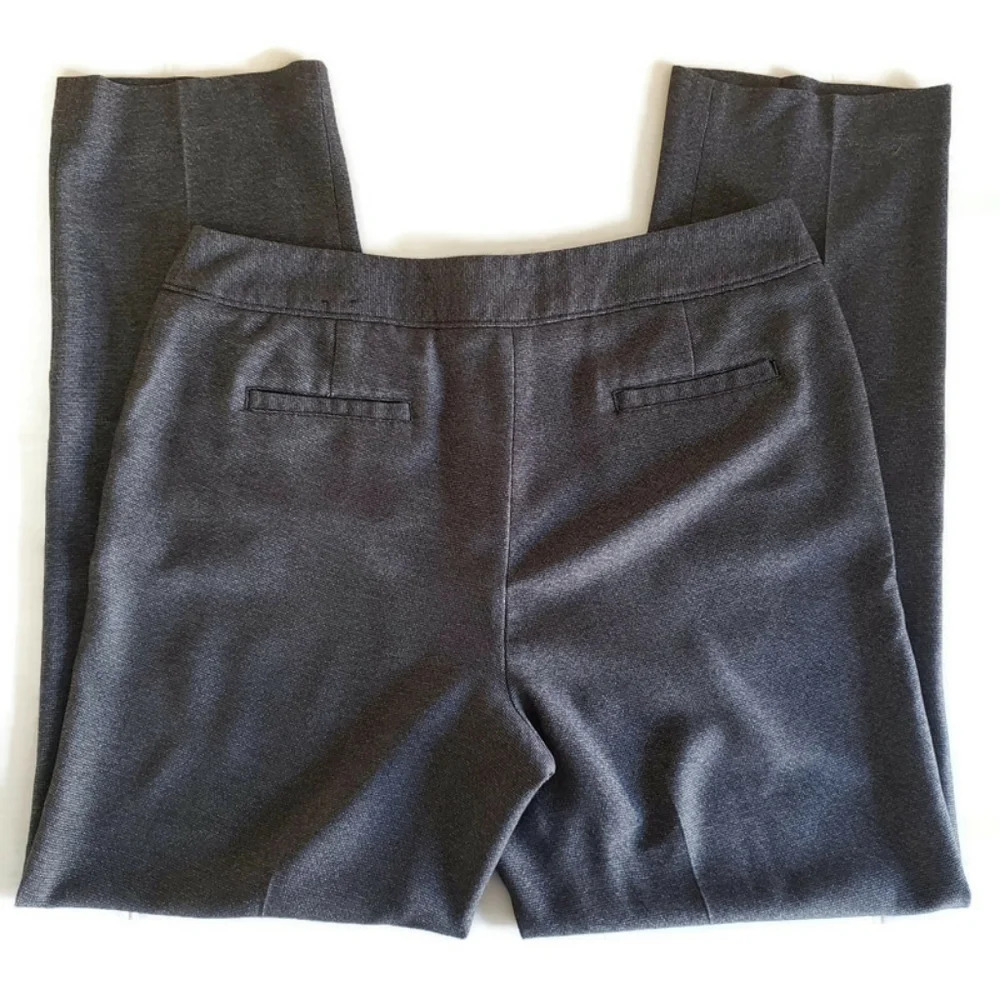 Atelier Luxe Boutique Brown Stretch Dress Career Pants View 5
